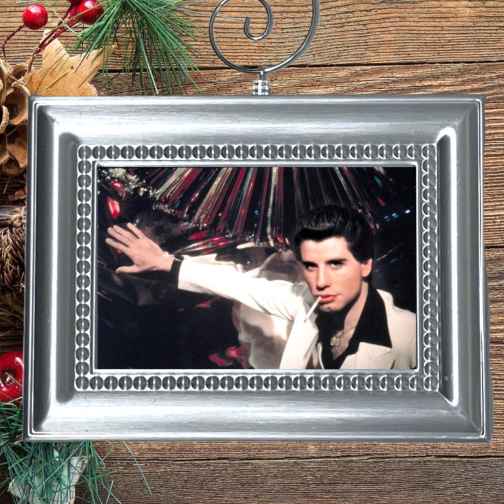 Saturday Night Fever John Travolta Movie Memorabilia Christmas Tree‎ Ornament
